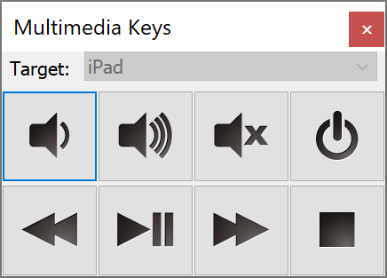 Multimedia-key Input Window